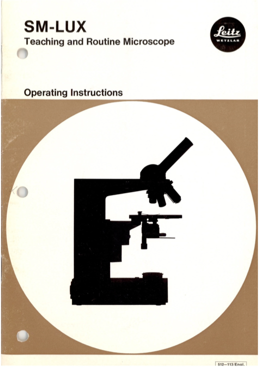 A manual of a microscope
Description automatically generated