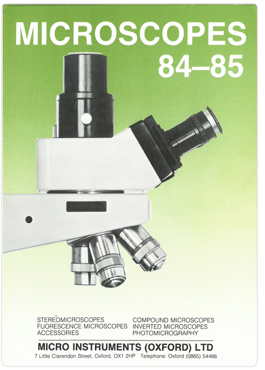 A close-up of a microscope
Description automatically generated
