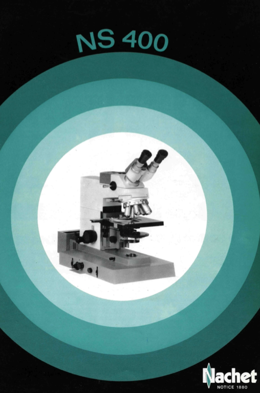 A microscope in a circle
Description automatically generated