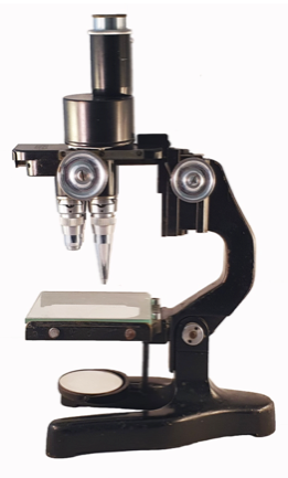 A close-up of a microscope
Description automatically generated